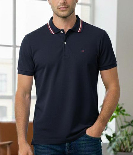 Camisero Tommy H algodón piqué