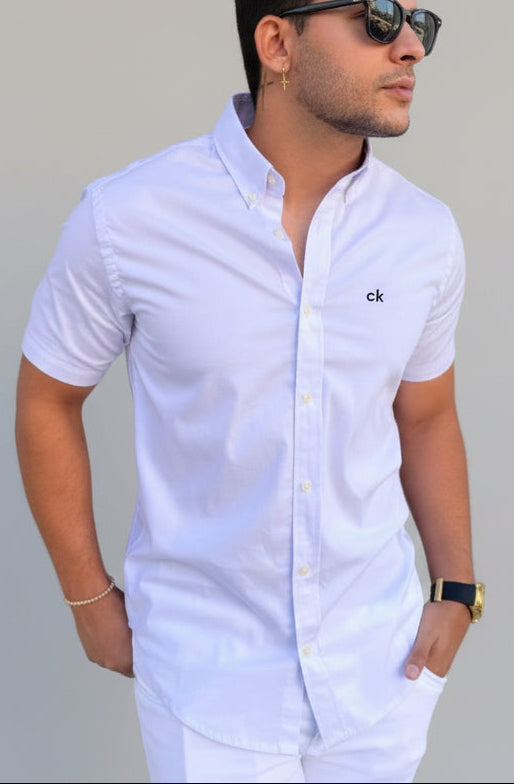 Camisa calvin K manga corta