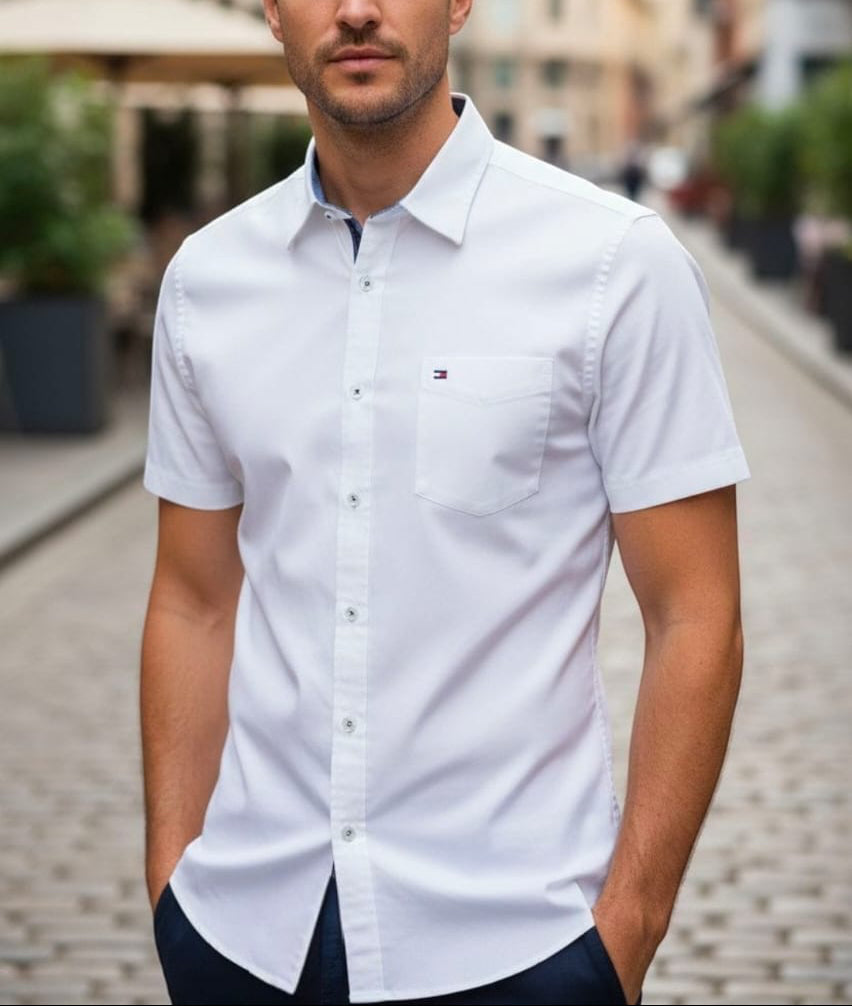 Camisa Tommy Hilfiger manga corta