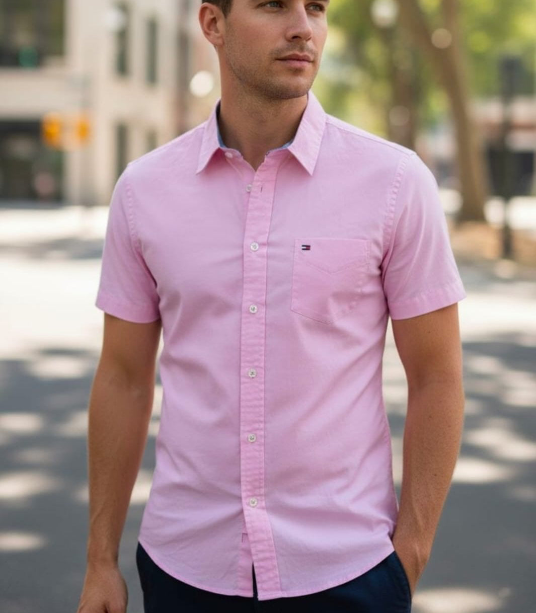 Camisa Tommy Hilfiger manga corta