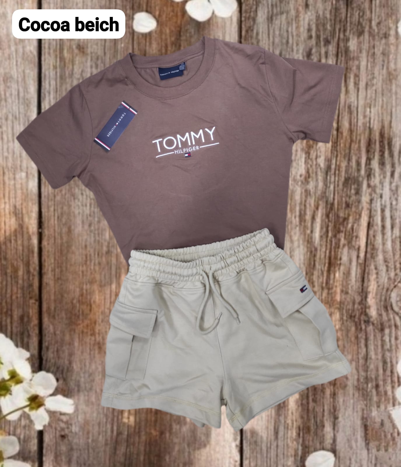 Conjunto buzo Tommy ( short + polo)