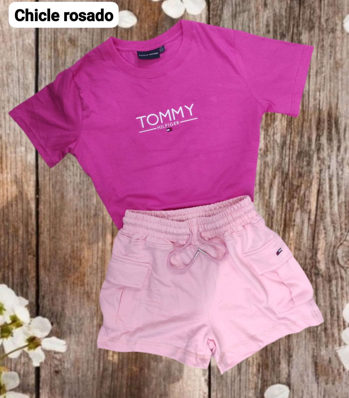 Conjunto buzo Tommy ( short + polo)