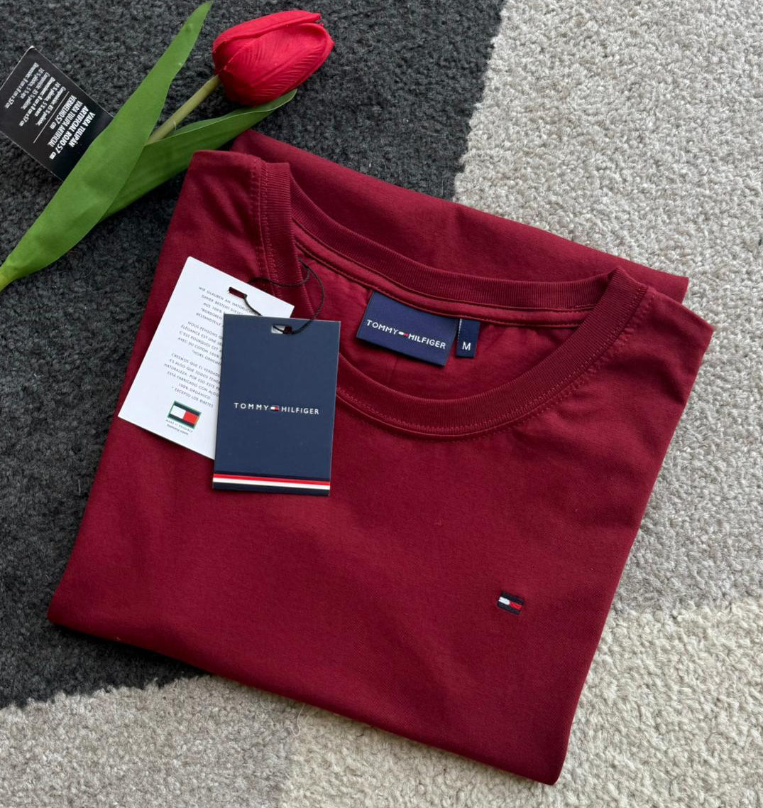 Polo Tommy Hilfiger cuello redondo para dama