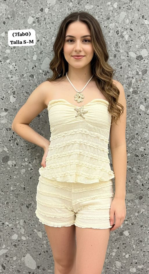 Conjunto de dama para el verano