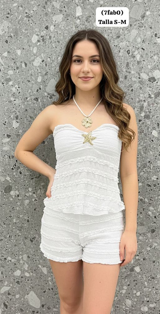 Conjunto de dama para el verano