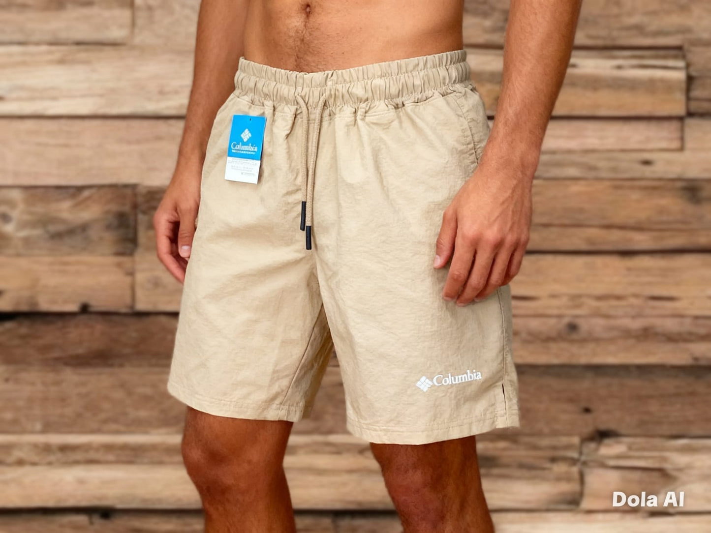 Short columbia impermeable para varón