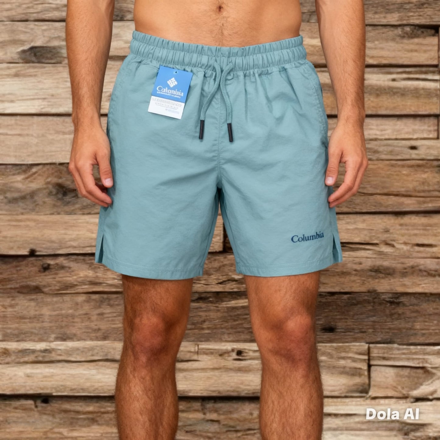 Short columbia impermeable para varón