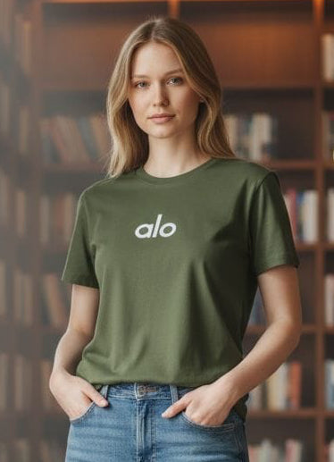 Polo ALO cuello redondo para dama