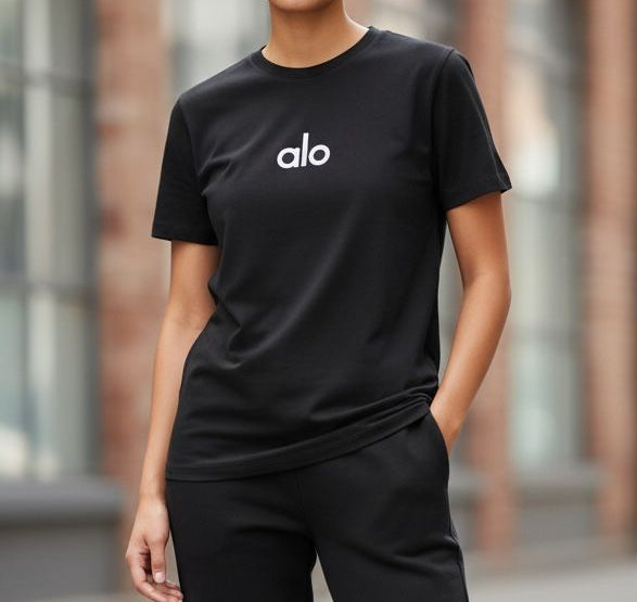 Polo ALO cuello redondo para dama