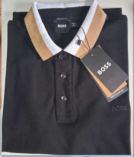 Camisero Hugo Boss algodón piqué