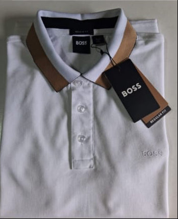 Camisero Hugo Boss algodón piqué