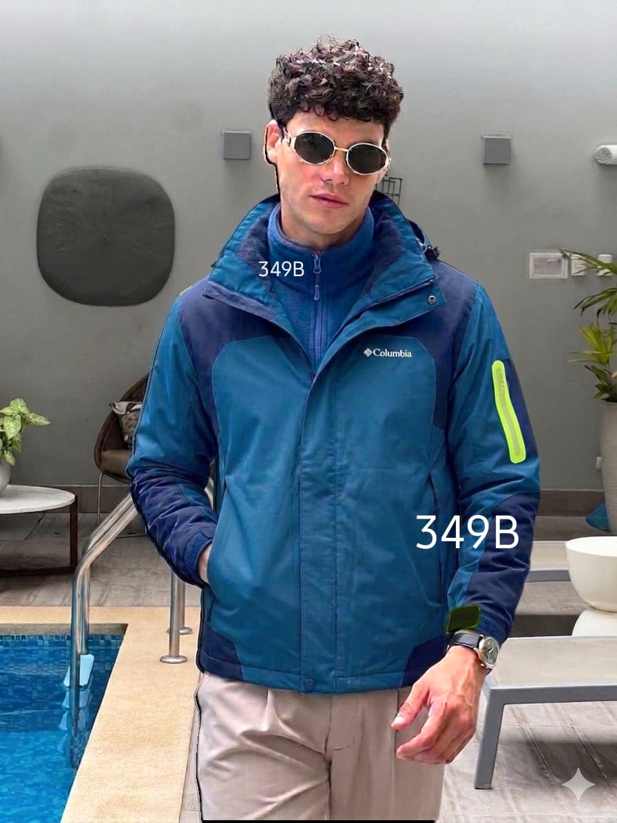 Cortaviento Columbia de hombre 2 en 1