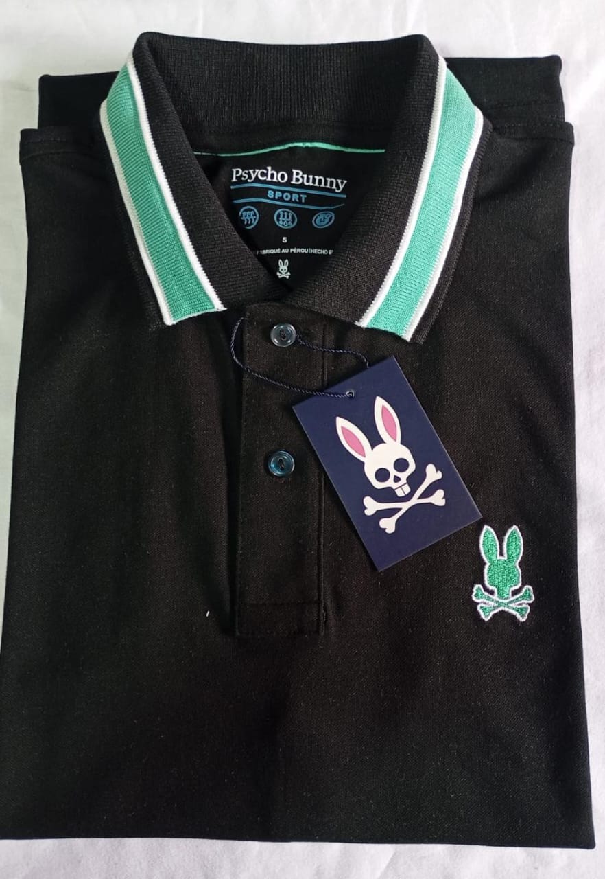 Camisero Psycho Bunny algodón piqué
