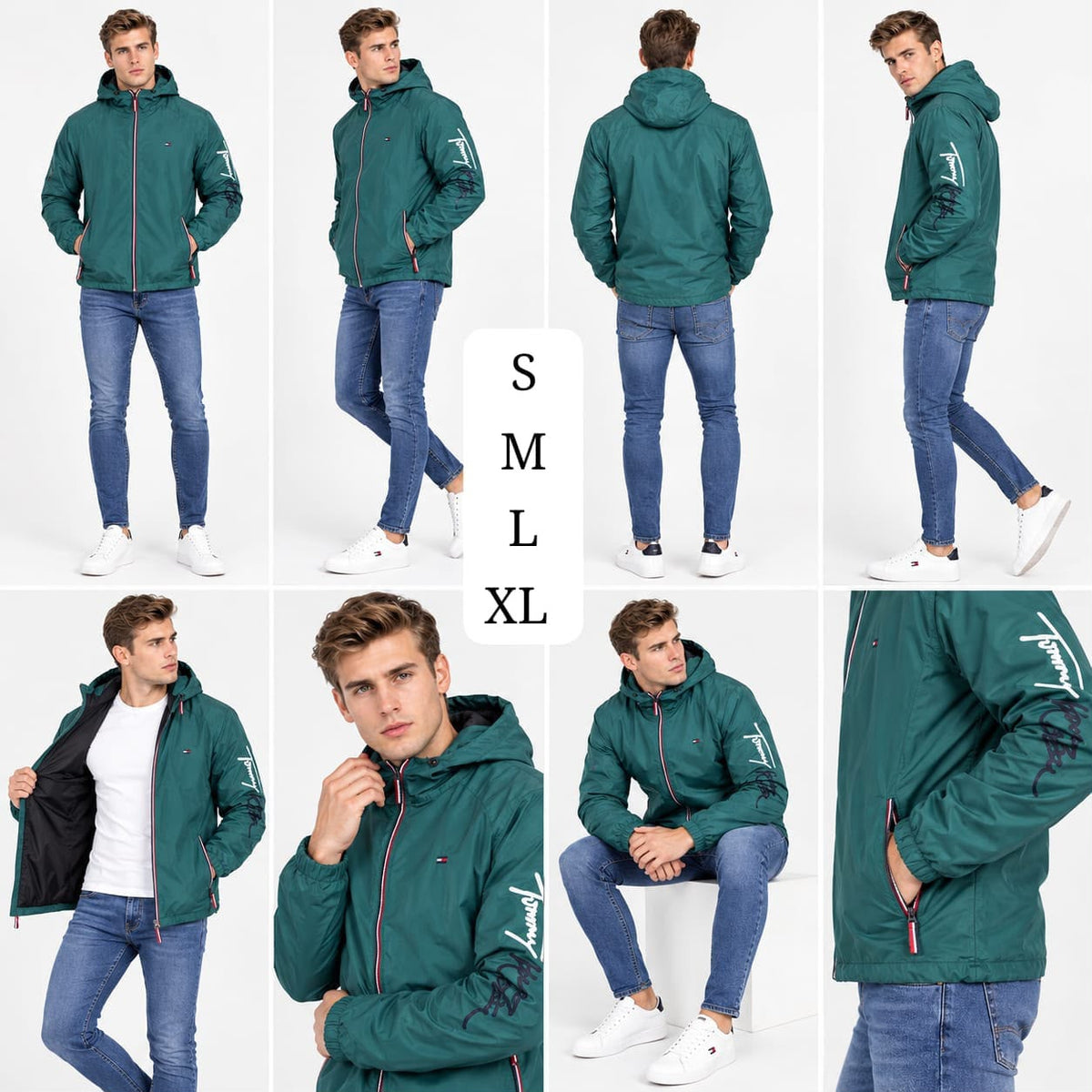 Cortaviento Tommy H con capucha