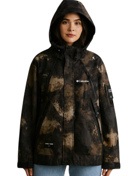 Cortaviento Columbia impermeable dama