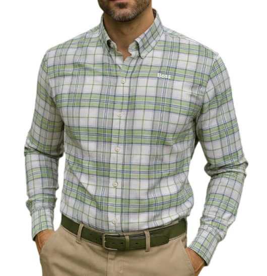 Camisa Hugo Boss manga larga