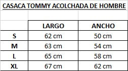 Casaca Tommy Hilfiger acolchada impermeable color beige