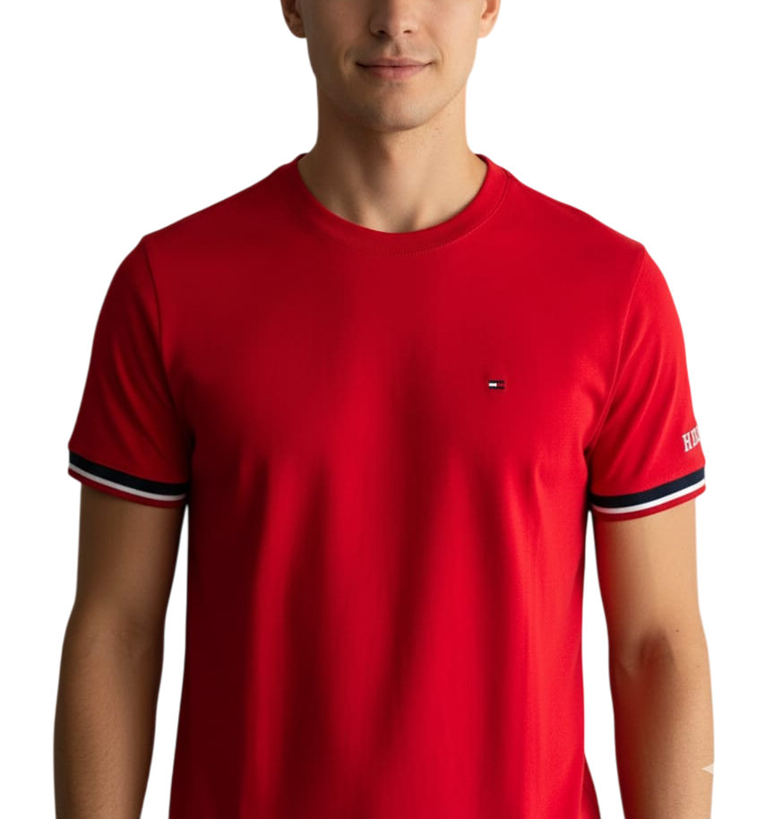 Polo cuello redondo Tommy Hilfiger