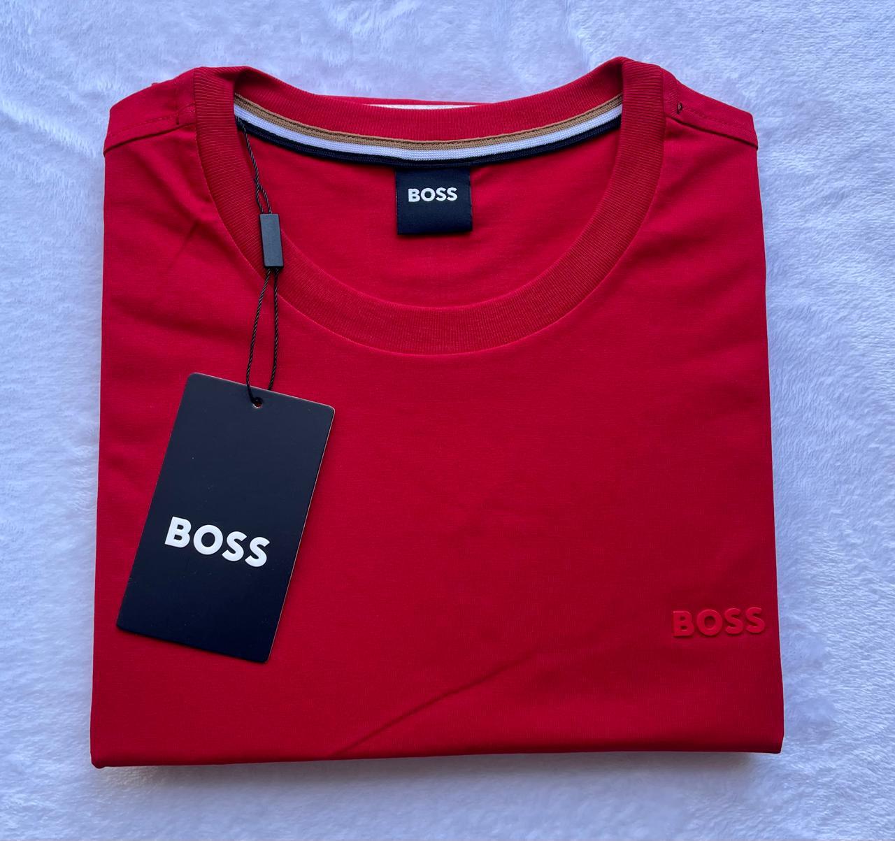 Polo cuello redondo Boss