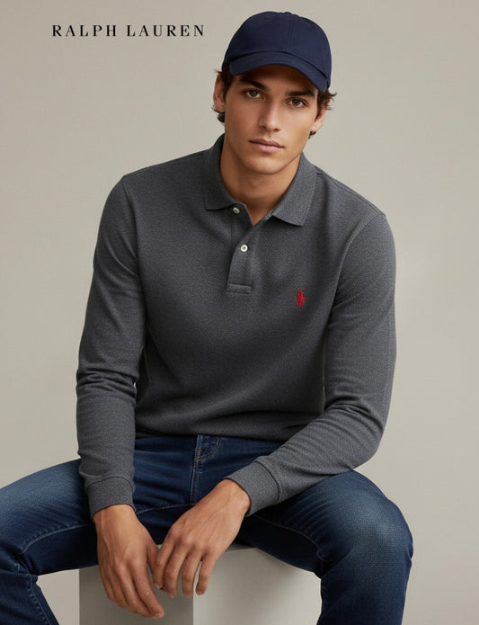 Camisero Ralph Lauren manga larga