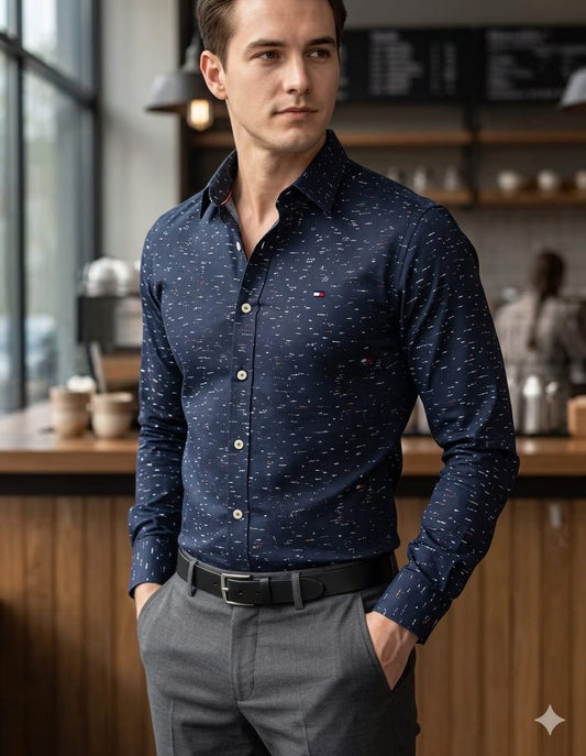 Camisa Tommy Hilfiger manga larga