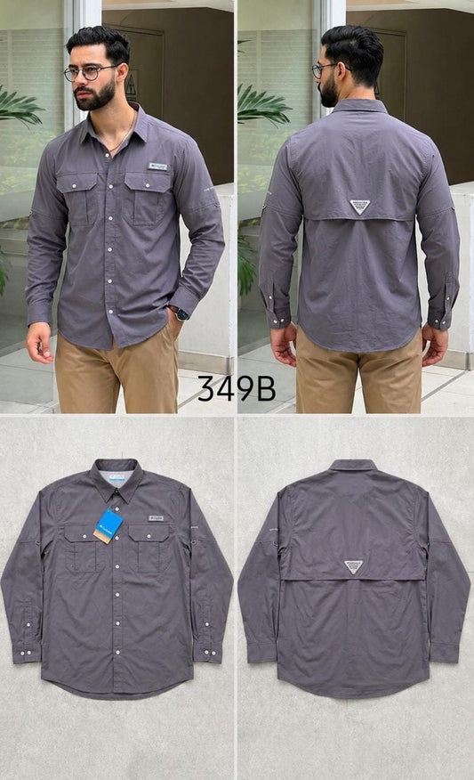 Camisa Columbia material forest