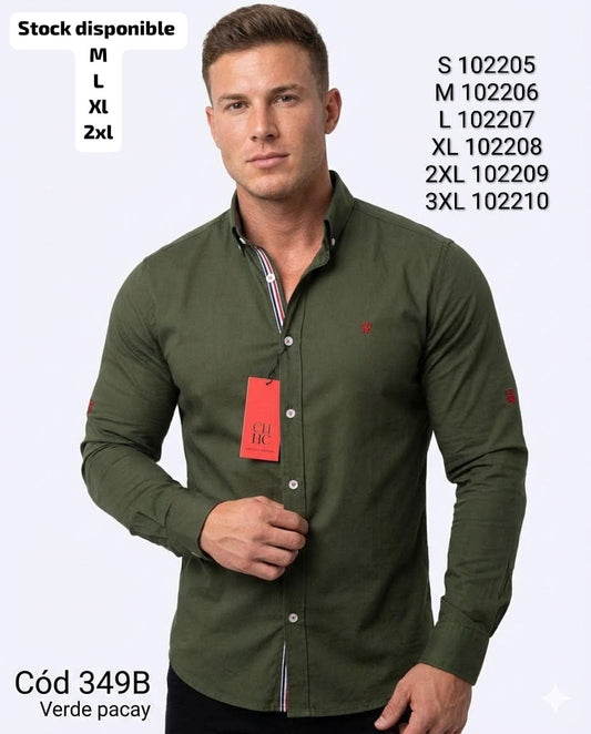 Camisa Carolina Herrera manga larga