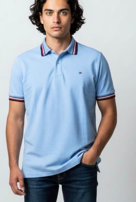 Camisero Tommy H algodón piqué