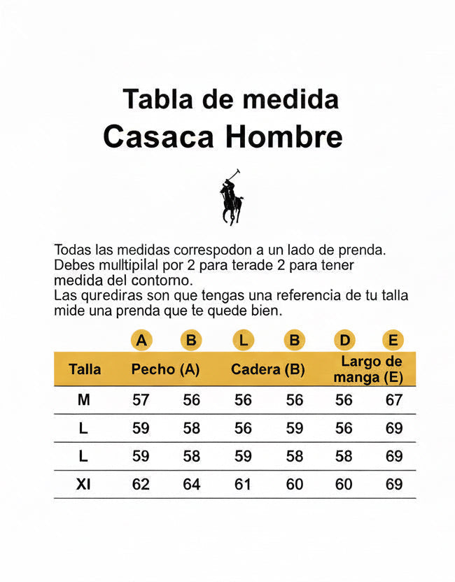 Casaca Ralph L impermeable importado