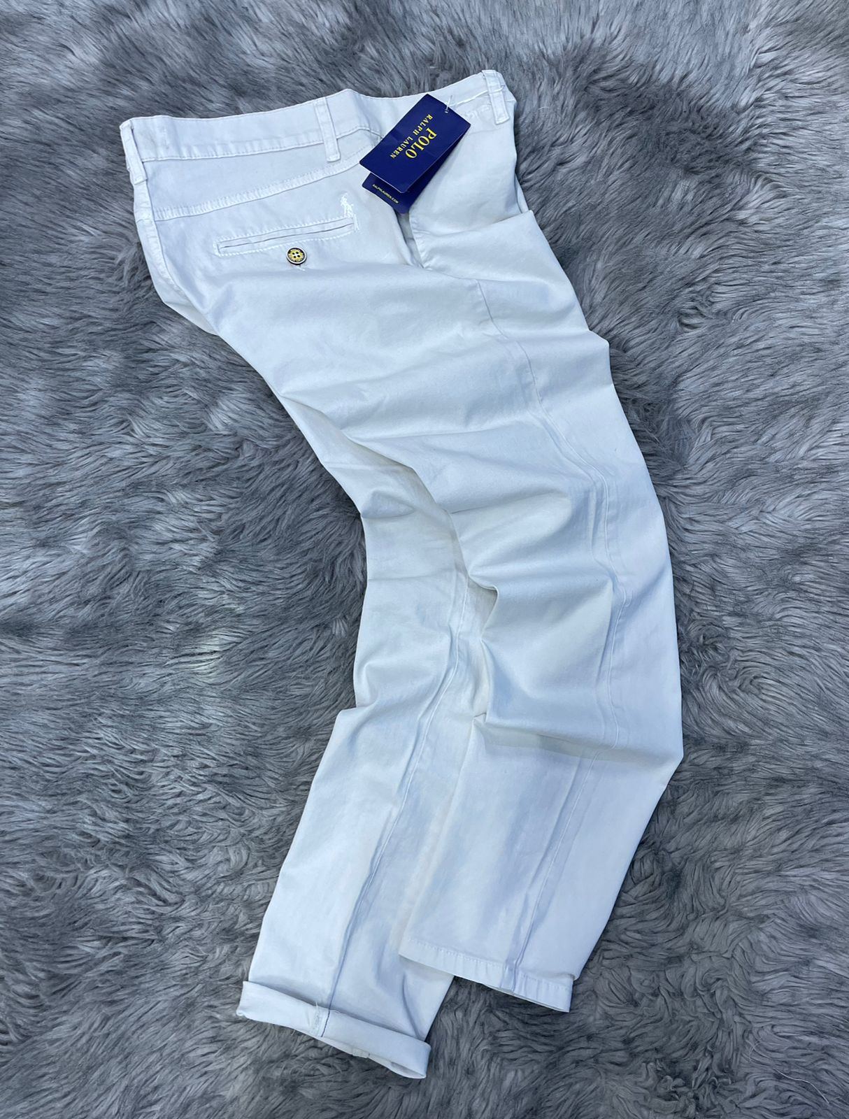 Pantalón negro Drill Ralph Lauren