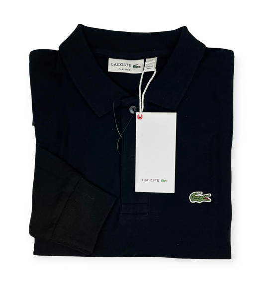 Polo Camisero manga larga LCST negro