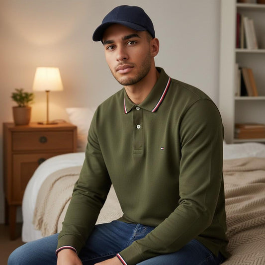 Camisero Tommy Hilfiger manga larga