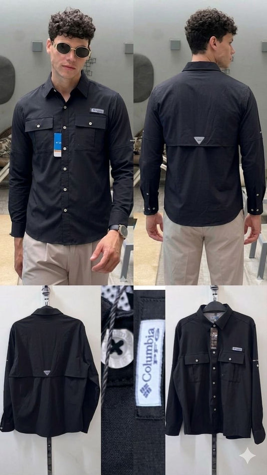 Camisa Columbia material forest