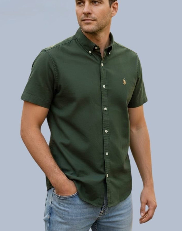 Camisa Ralph Lauren manga corta