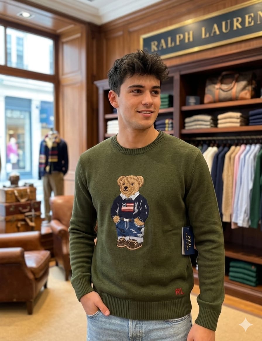 Chompa Ralph Lauren oso