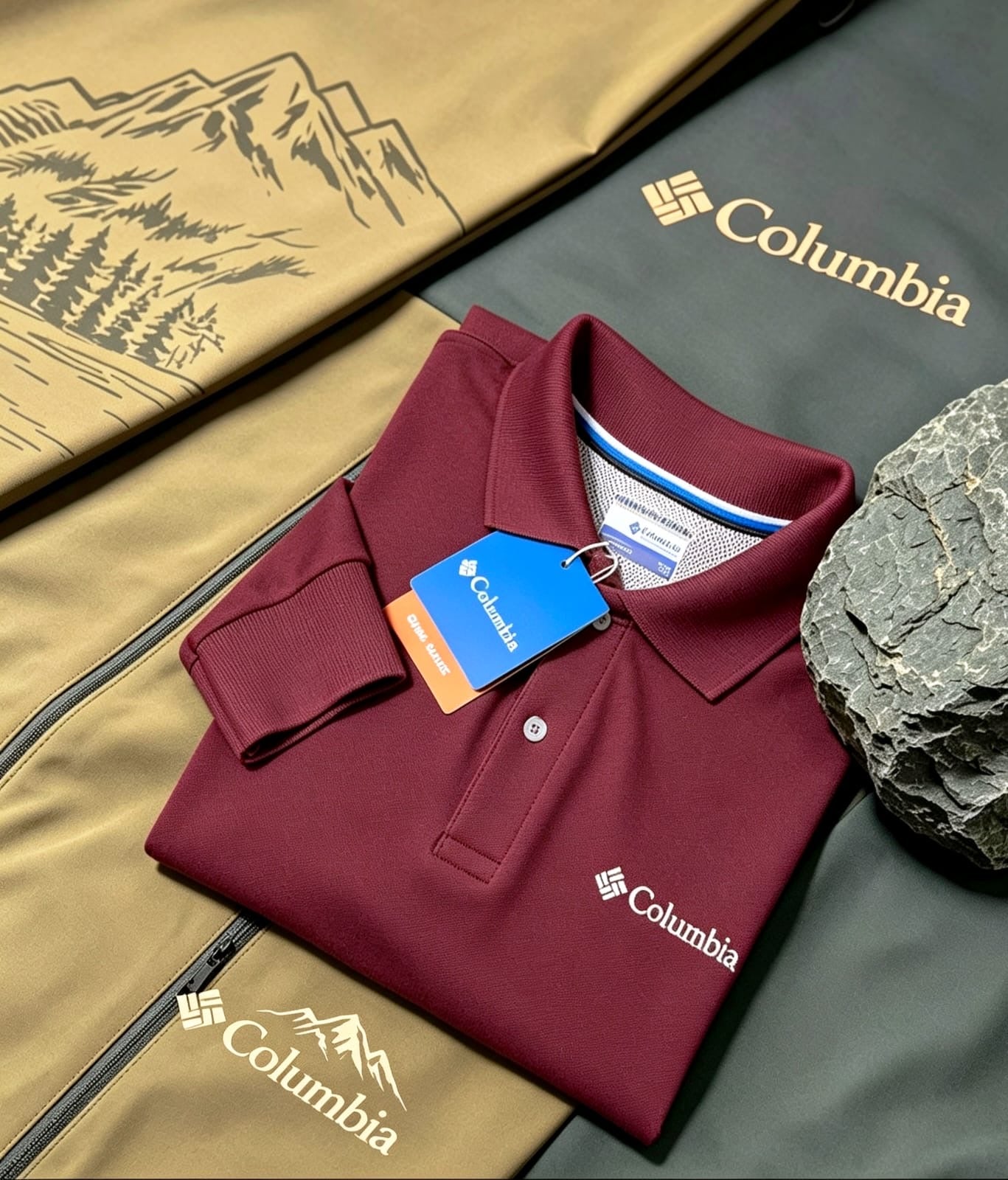 Camisero Columbia manga larga