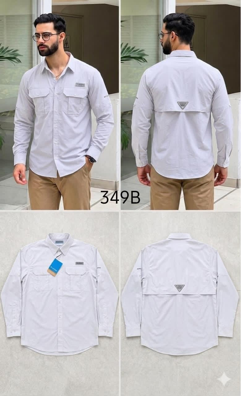 Camisa Columbia material forest