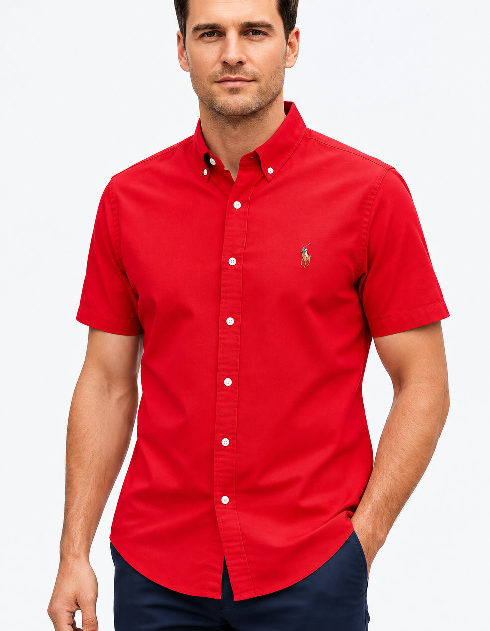 Camisa Ralph Lauren manga corta