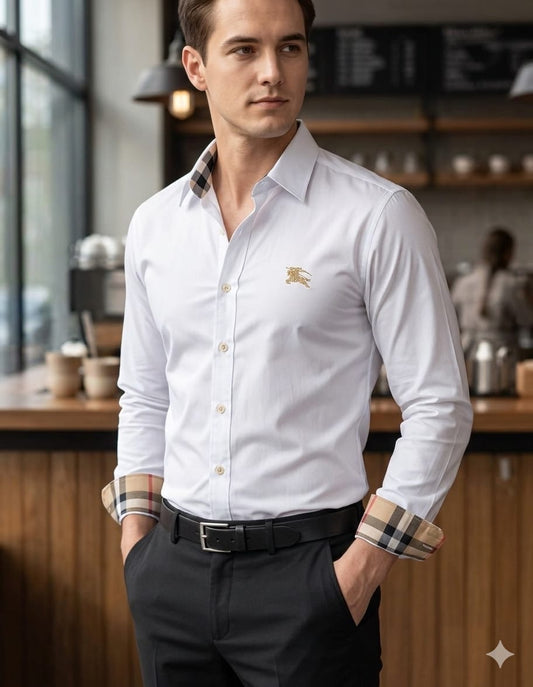 Camisa Burburry manga larga