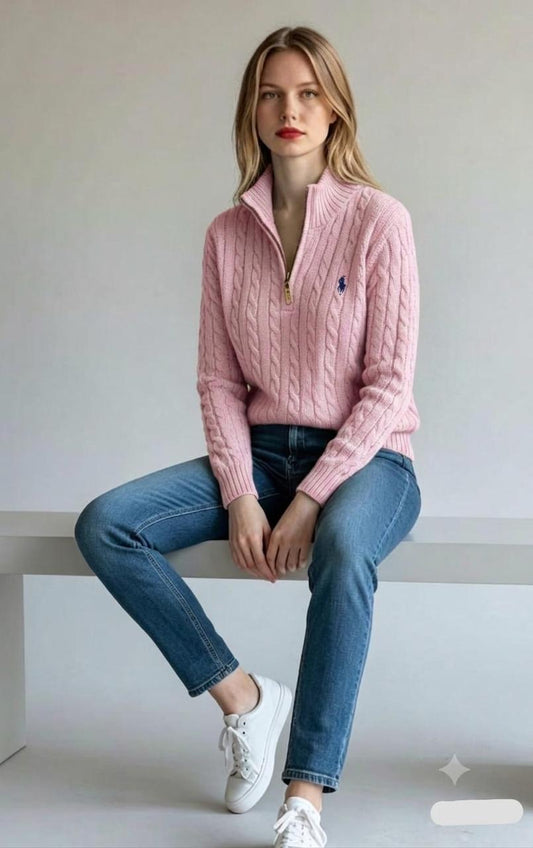 Chompa hilo Ralph Lauren oso  para dama