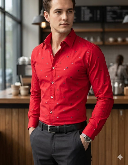 Camisa Tommy Hilfiger manga larga