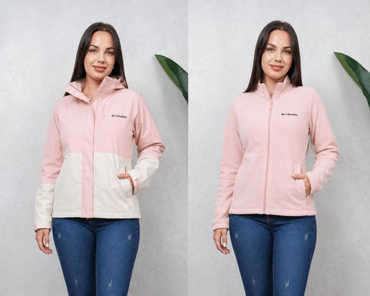 Cortaviento Columbia de mujer 2 en 1