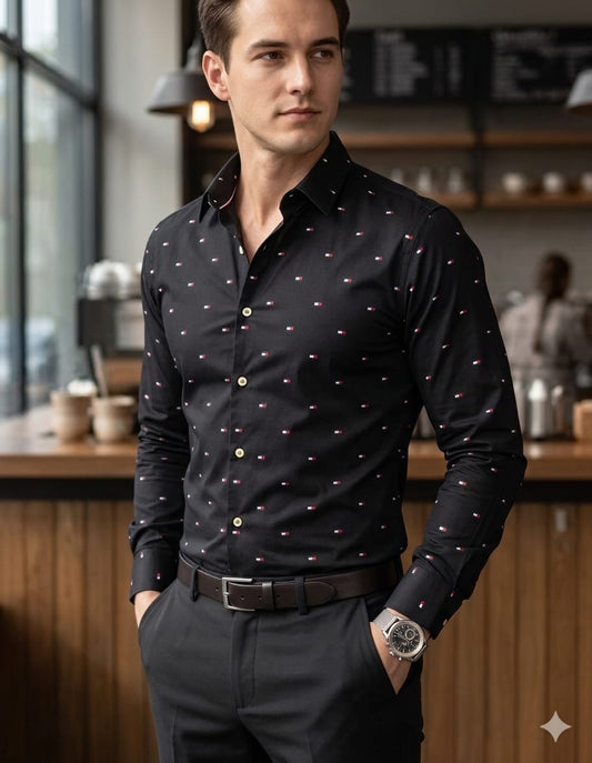 Camisa Tommy Hilfiger manga larga