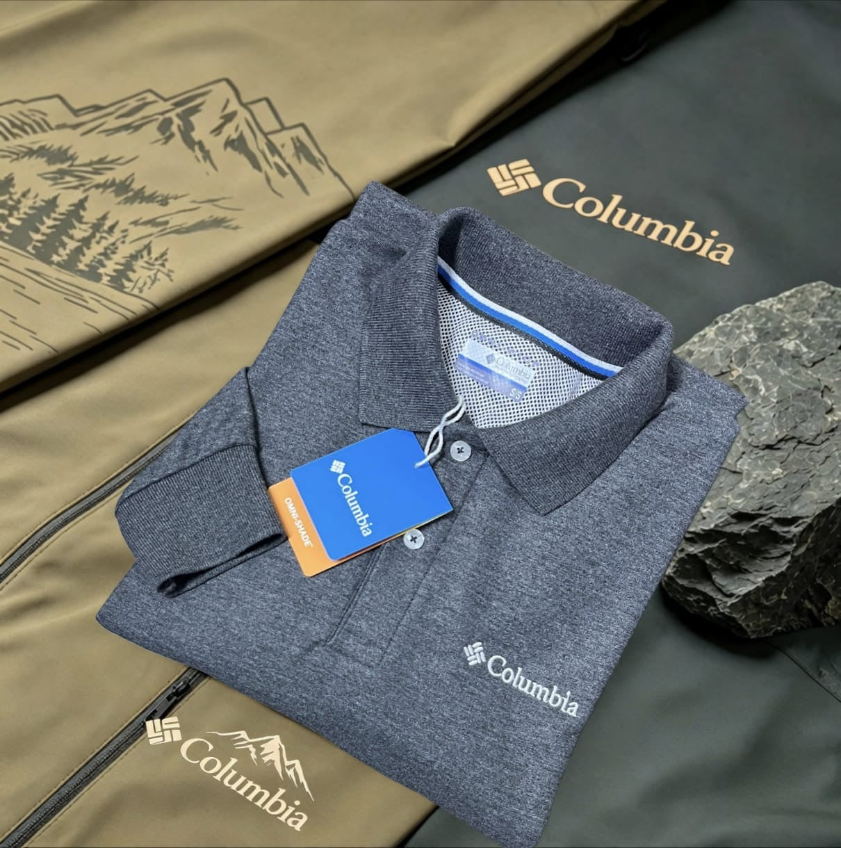 Camisero Columbia manga larga
