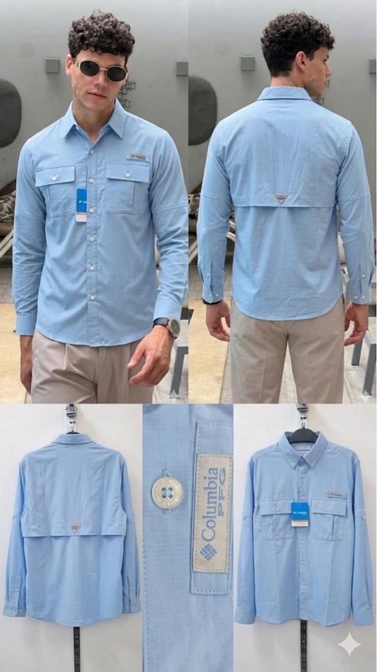 Camisa Columbia material forest
