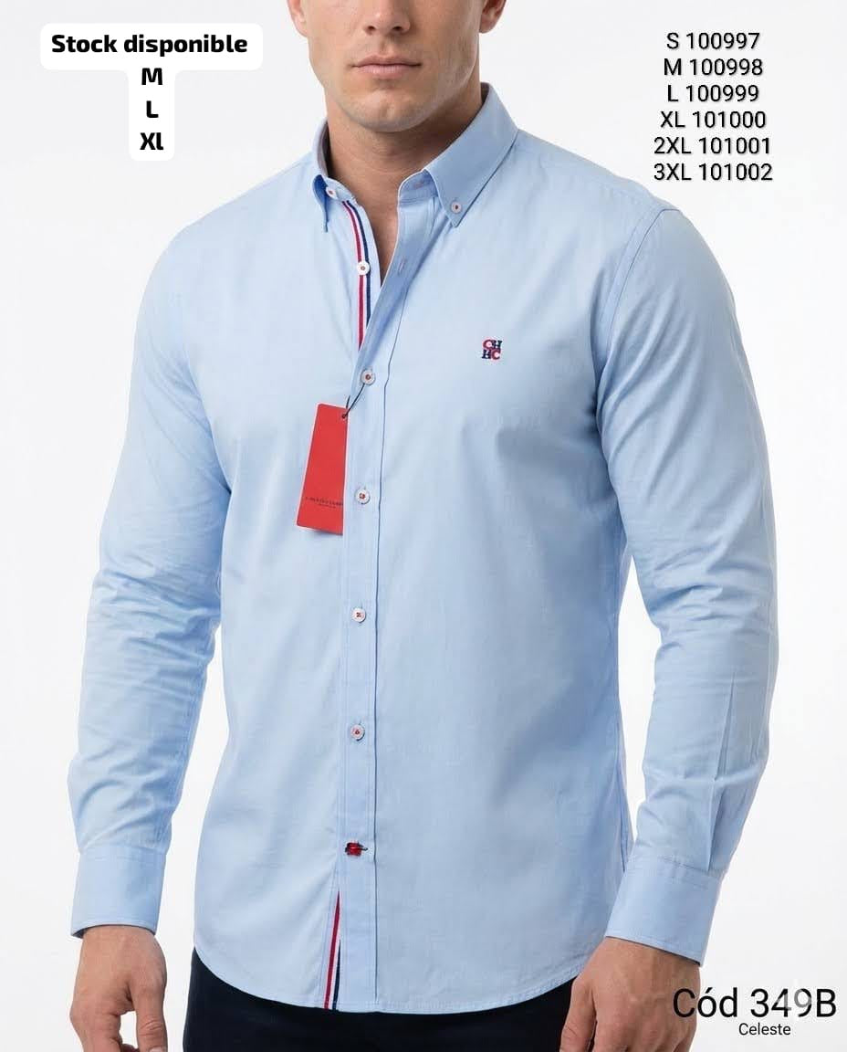 Camisa Carolina Herrera manga larga