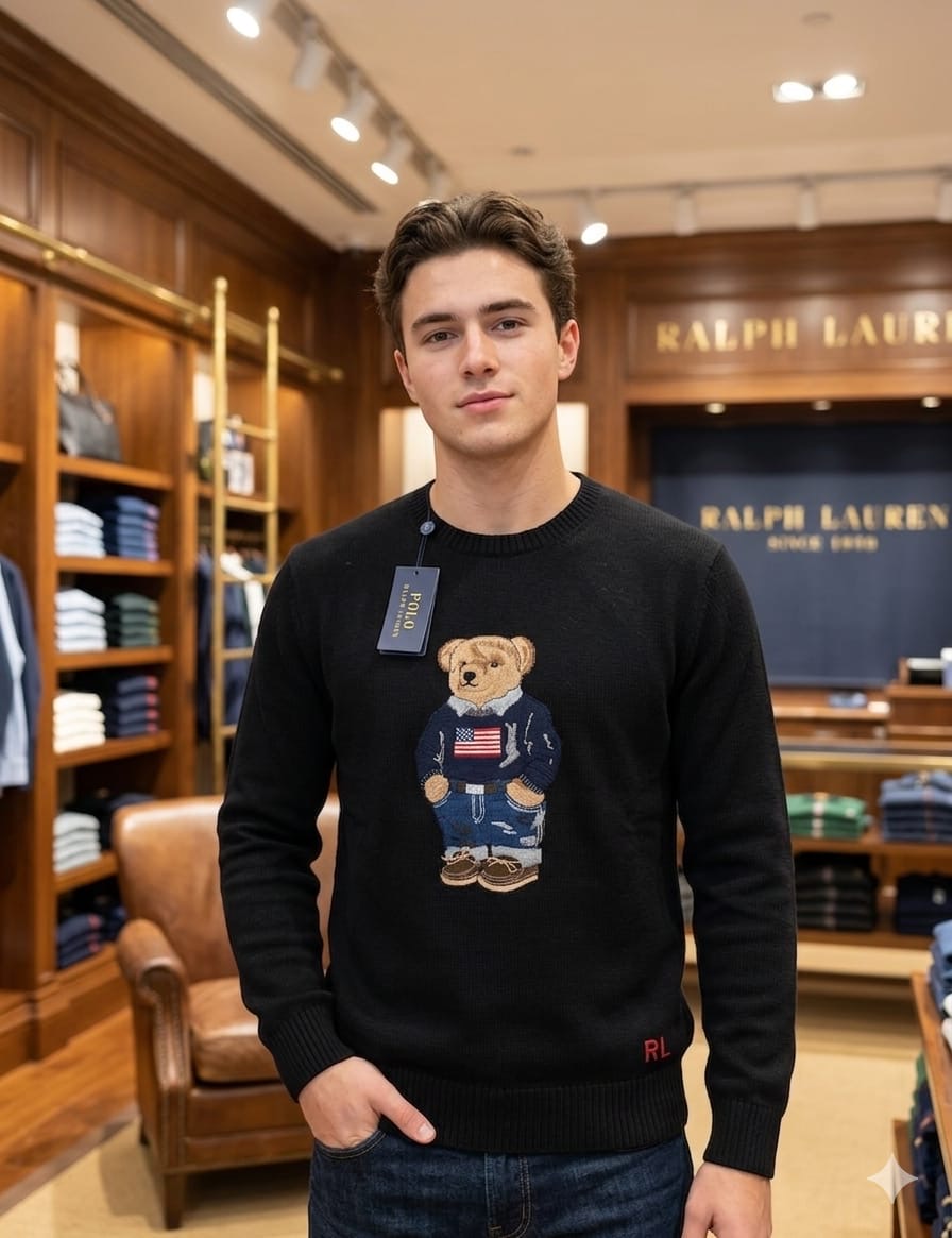 Chompa Ralph Lauren oso