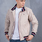 Casaca Tommy Hilfiger acolchada impermeable color beige