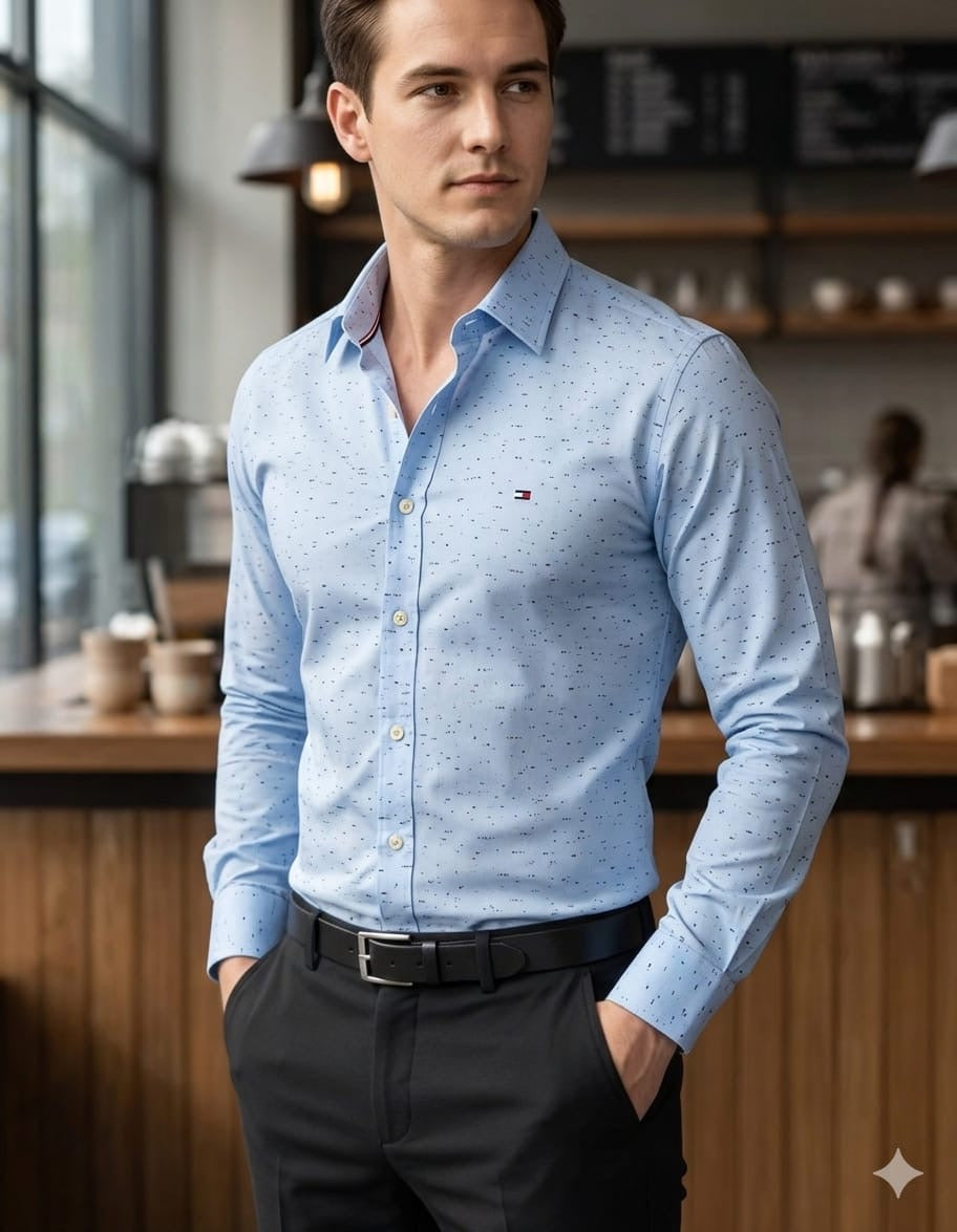 Camisa Tommy Hilfiger manga larga
