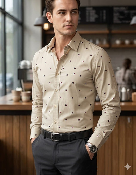 Camisa Tommy Hilfiger manga larga
